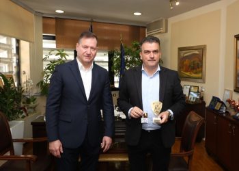 Στον δήμαρχο Λαρισαίων ο πρόεδρος της ΠΑΕ ΑΕΛ