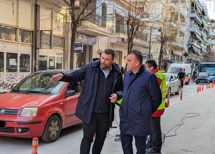 «Τάξη» σε κυκλοφοριακό-στάθμευση στο κέντρο της Λάρισας από τον Δήμο Λαρισαίων