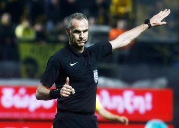 Οι διαιτητές των πλέι άουτ: Τζήλος στην Τρίπολη, Μανούχος στο Περιστέρι