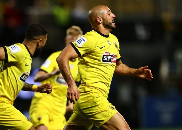 Ανατροπή κορυφής με Άμραμπατ για την ΑΕΚ, 2-1 τον Άρη στην Θεσσαλονίκη