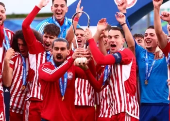Ιστορικός θρίαμβος, πρωταθλητές Ευρώπης οι «μπέμπηδες» του Ολυμπιακού!