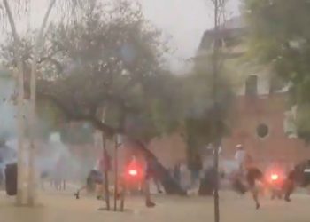 Χάος στη Σεβίλλη πριν τον τελικό του Copa Del Rey: Εμπόλεμη ζώνη το κέντρο της πόλης