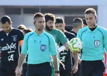 Ο Μέγας διαιτητής στο Θύελλα Κατσικάς-ΑΕΛ