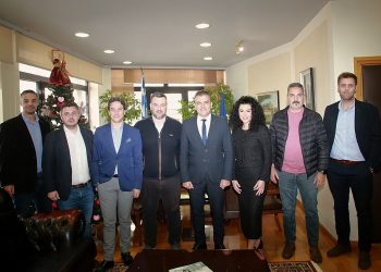 Στον Δήμαρχο Λαρισαίων ο Δημήτρης Παπαλέξης