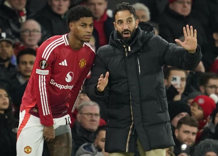 Αμορίμ: “Φυσικά θέλω να μείνει ο Ράσφορντ, είμαστε καλύτεροι με αυτόν”