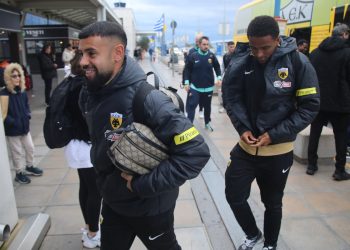 Με Ελίασον στην αποστολή η ΑΕΚ για τη ρεβάνς με τον Άρη