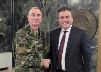 Στον Δήμαρχο Λαρισαίων ο Διοικητής 1ης Στρατιάς