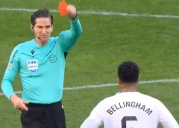 Ο Μπέλινγκχαμ τιμωρήθηκε με δύο αγωνιστικές για την κόκκινη απέναντι στην Οσασούνα