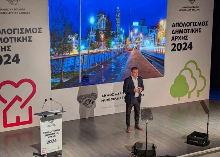 Παρουσίασε έργα και δράσεις του 2024 ο Δήμαρχος Λαρισαίων