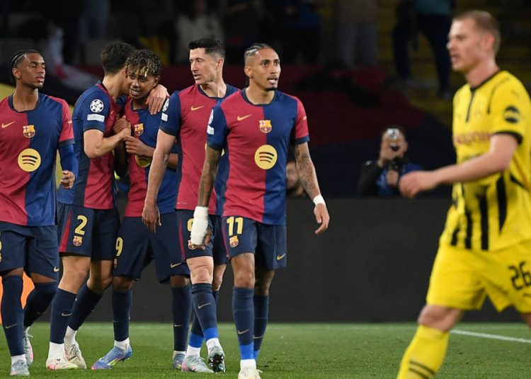 Σαρωτική η Μπαρτσελόνα 4-0 την Ντόρτμουντ, η Παρί 3-1 την Άστον Βίλα