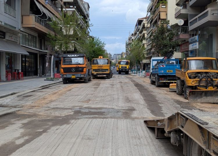 Τη Δευτέρα οι εργασίες ανακατασκευής των οδών Ηφαίστου & Εργατικής Πρωτομαγιάς – Σε ισχύ κυκλοφοριακές ρυθμίσεις