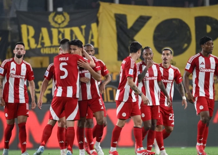 Επίδειξη δύναμης από τον Oλυμπιακό, νίκησε και τέταρτη φορά την ΑΕΚ