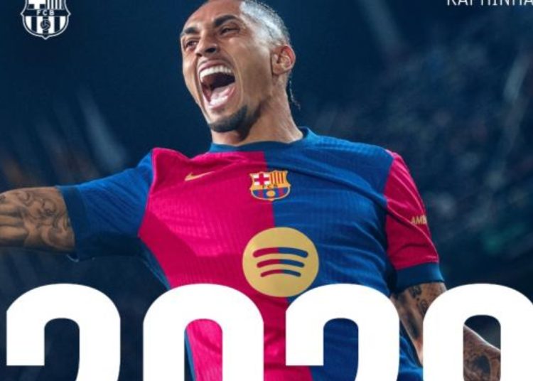 Επίσημα μέχρι το 2028 ο Ραφίνια στην Μπαρτσελόνα