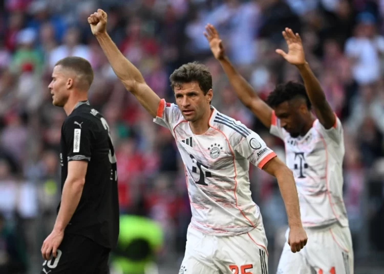 Νίκη για την Μπάγερν στο αντίο του Μίλερ στο Μόναχο