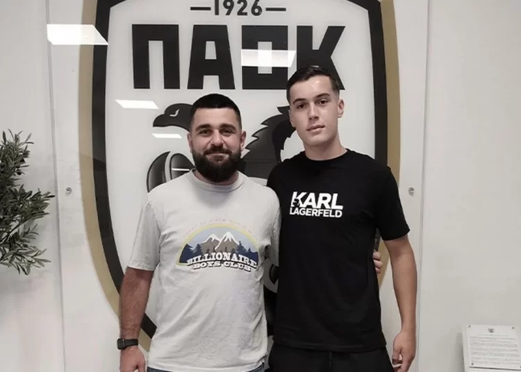 Ο ΠΑΟΚ ανακοίνωσε τον Βαγγέλη Γραββάνη