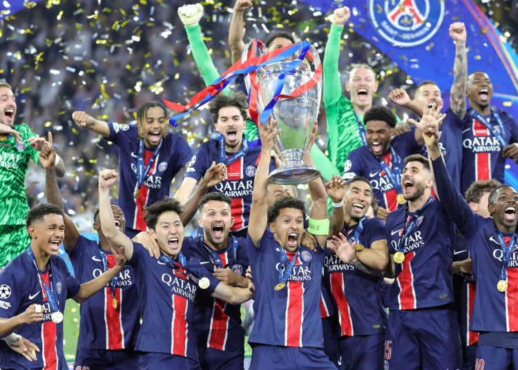 Απίθανο πάρτι της Παρί, πεντάρα στην Ίντερ και για πρώτη φορά πρωταθλήτρια Ευρώπης