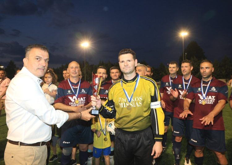 Η Αστυνομία κατέκτησε τον Τίτλο στον 38ο Τελικό Πρωταθλήματος Εργαζομένων Ποδοσφαίρου του Δήμου Λαρισαίων