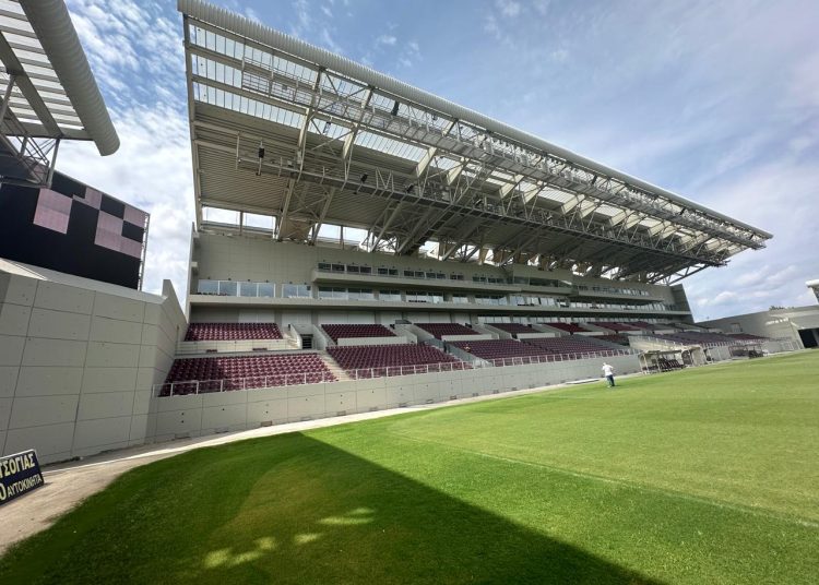 Οργασμός εργασιών στο πλήρως ανακαινισμένο AEL FC ARENA