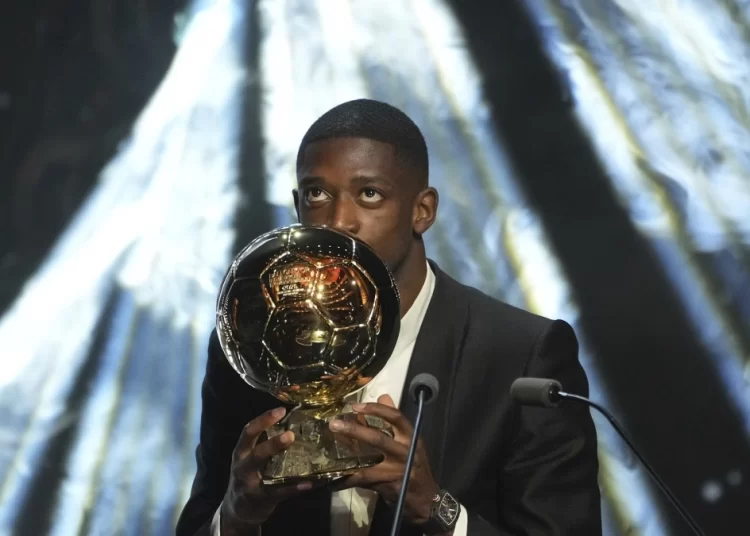 Χρυσή Μπάλα: Κορυφαίος στον κόσμο ο Ουσμάν Ντεμπελέ