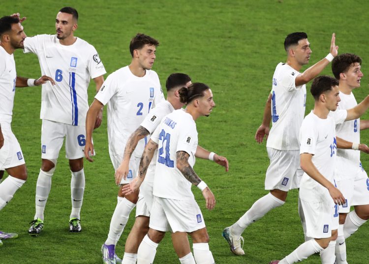 Μαγεία η Εθνική, γαλανόλευκη καταιγίδα με πέντε διαφορετικούς σκόρερ