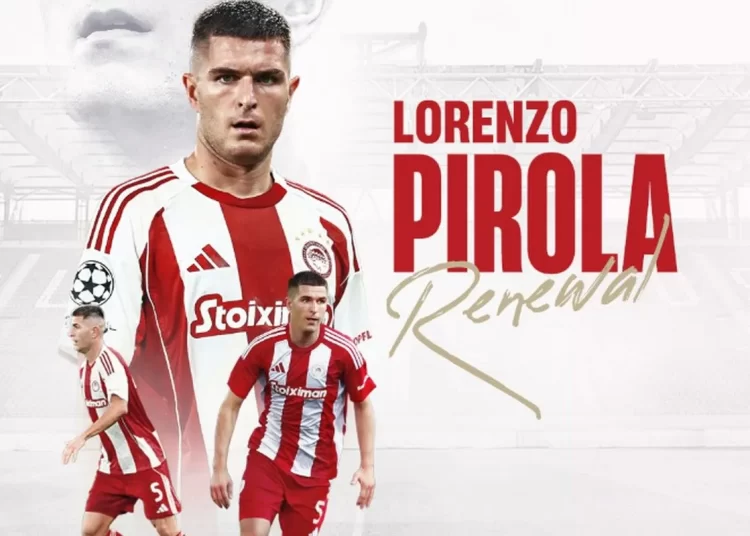 Ο Πιρόλα παραμένει στον Ολυμπιακό, με νέο βελτιωμένο συμβόλαιο έως το 2028
