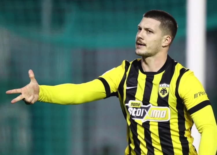 Διπλό της ΑΕΚ στη Λεωφόρο με χατ τρικ του Γιόβιτς